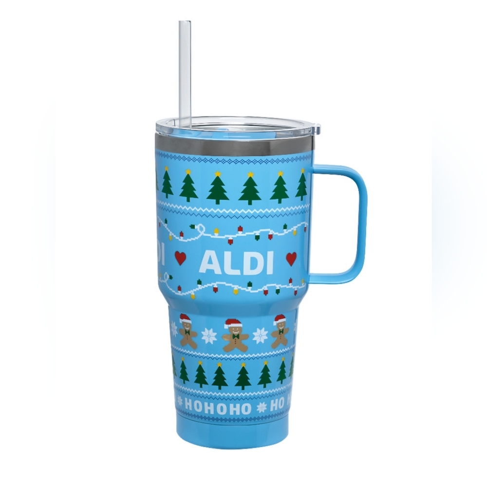 NWT, Limited Edition, ALDI Stainless Steel Tumbler